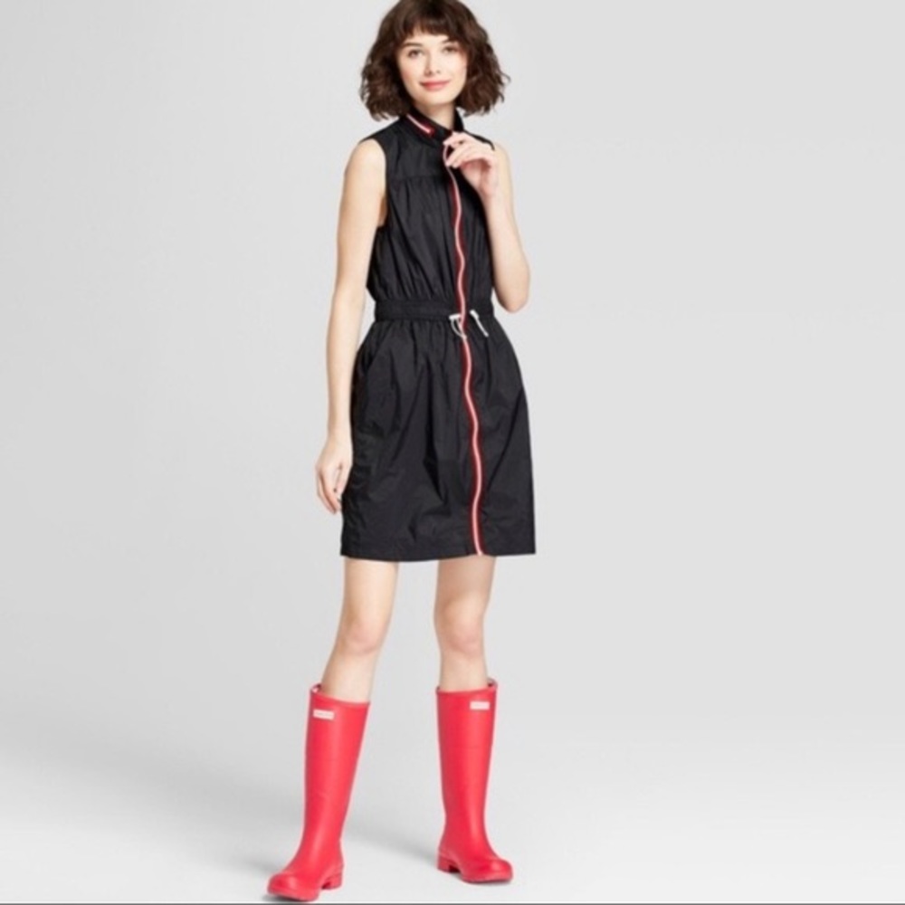Hunter for Target black zip up dress